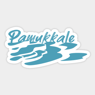 Pamukkale in Turkey Sticker